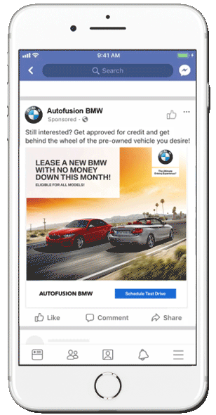 Facebook advertising for car dealers